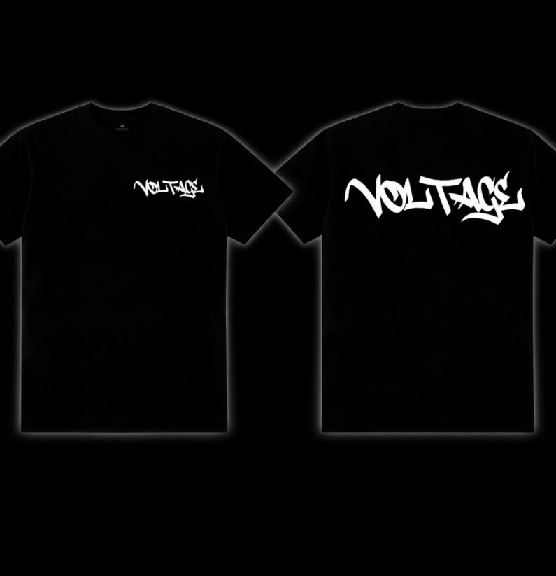 Voltage T-shirt, white logo