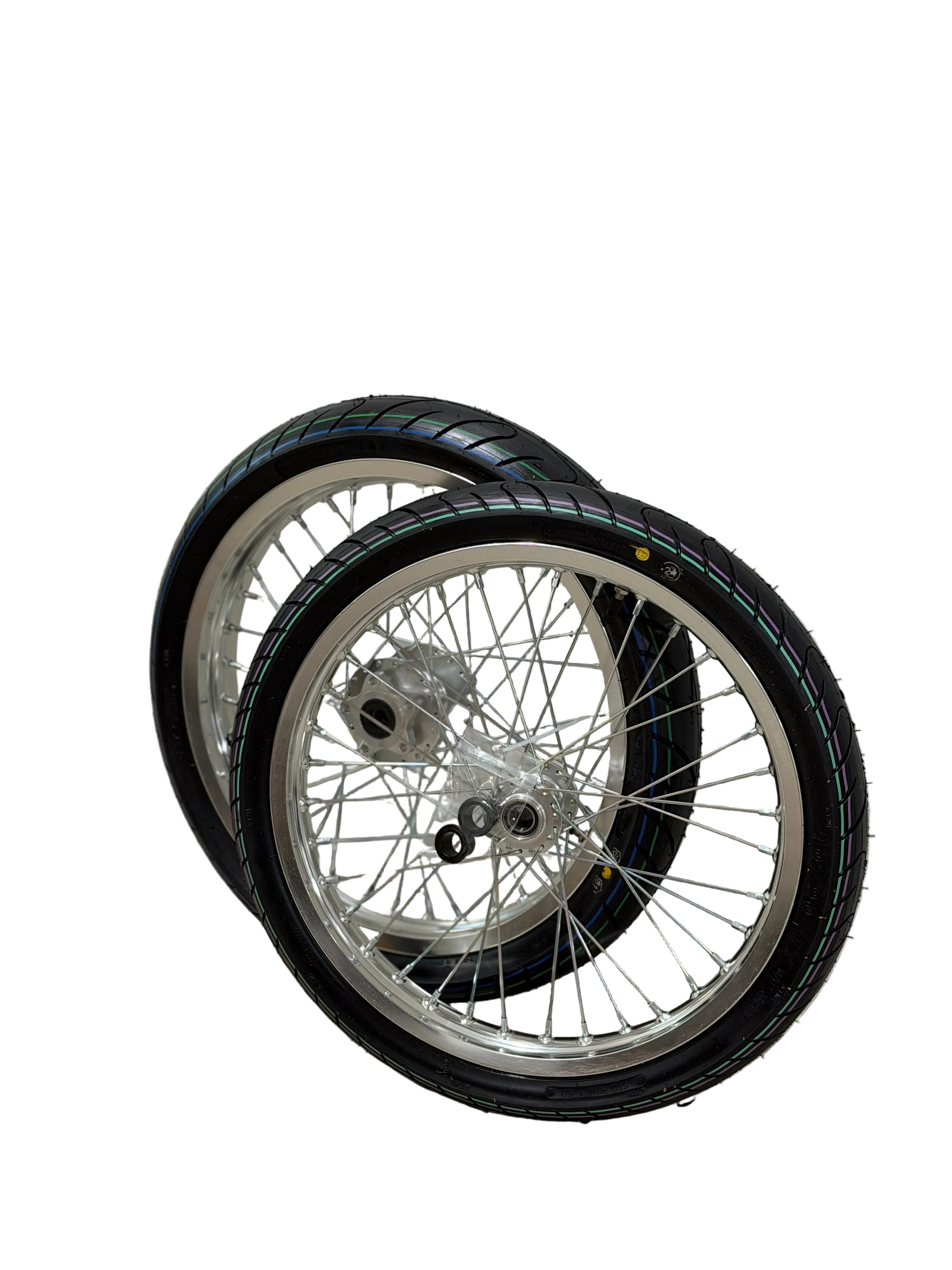 Chrome Talaria XXX/MX3/MX4 Supermoto Wheel Set