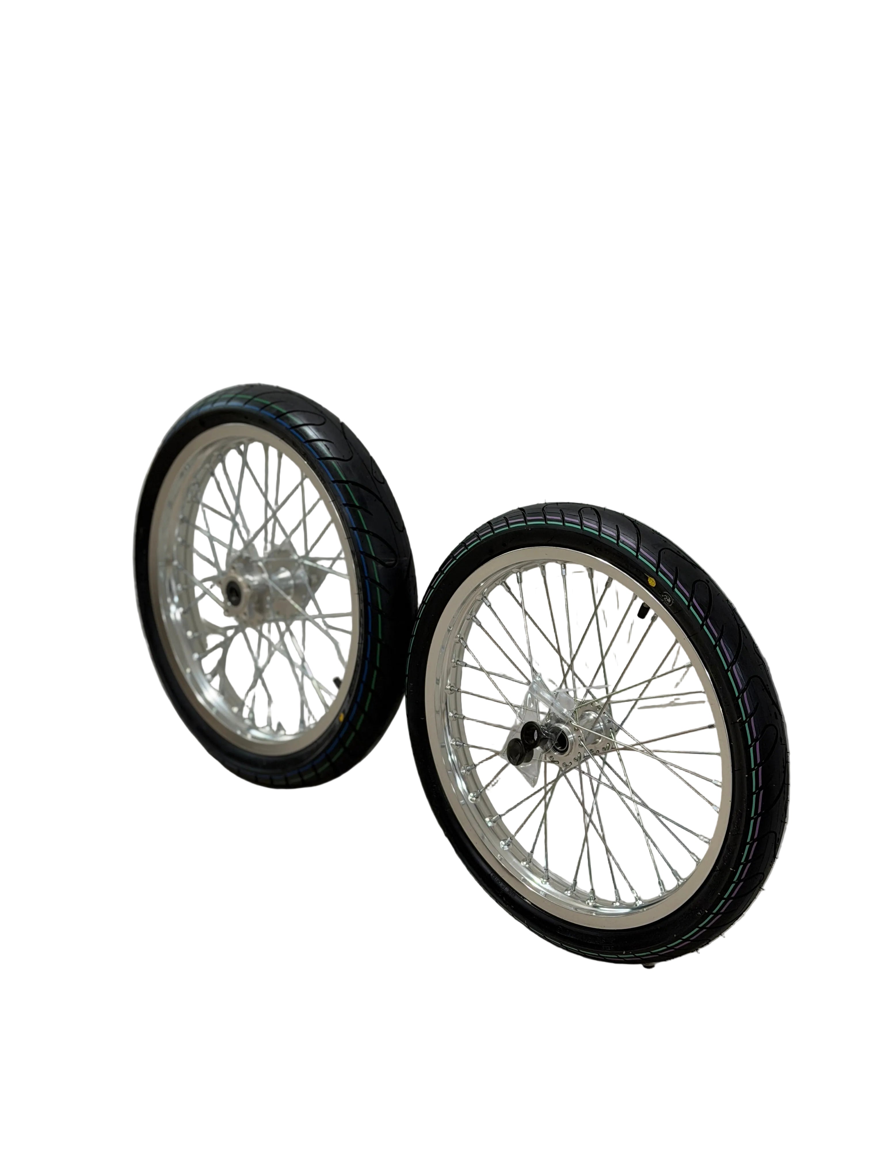 Chrome Talaria XXX/MX3/MX4 Supermoto Wheel Set