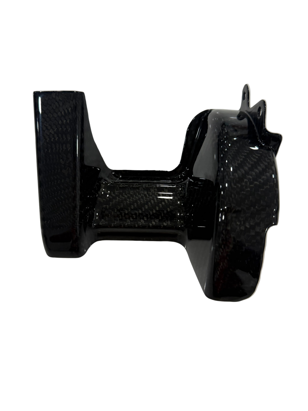LBX Center Axle Guard — Carbon Fiber
